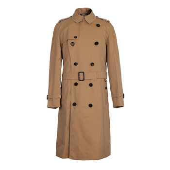 burberry 巴宝莉 男士卡其色棉质长款风衣 39066901 52码