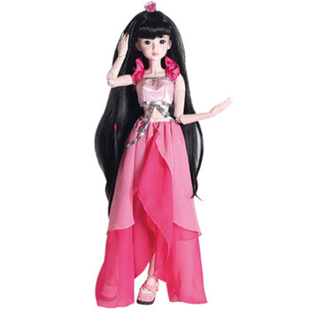 叶罗丽芭比娃娃叶萝莉玩偶 化妆换改装diy娃娃儿童礼物 爱天使王默