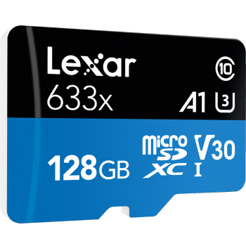 Lexar 雷克沙 TF128G 633X 128GB microSD内存卡 TF卡