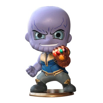 q版蜘蛛侠车饰品车内装饰品车载摆件可爱蜘蛛侠q版礼物 灭霸-不带磁铁