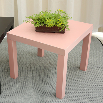 创意小方桌简约现代小木桌客厅茶几边桌沙发床头桌 咖啡桌四方桌飘窗