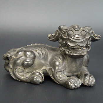 珍尚源 黄铜招财兽家居客厅桌面创意摆设古玩收藏全铜瑞兽貔貅狮子