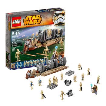 lego乐高星战积木拼装玩具星球大战系列儿童玩具模型 75086 战斗机器