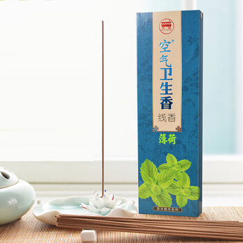 
                                                            古城 空气卫生香薄荷线香家居日用熏香卫生间驱除异味室内香薰                