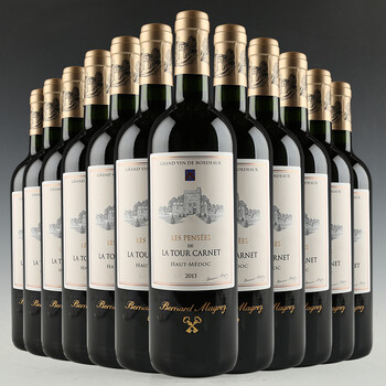 【12瓶】2013年 拉图嘉利副牌干红葡萄酒 750ml*12 京东拍卖 29152