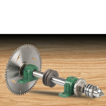 台锯座 206台锯主轴座木工机械推台锯配件锯机夹板轴承座锯轴主轴 206