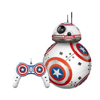 星球大战bb8充电机器人智能对话遥控悬浮小球玩具男孩子礼物 美国战球