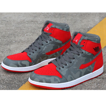 aj1 联名ow 北卡蓝芝加哥禁穿小闪电乔1纯白男女鞋 联名迷彩 36