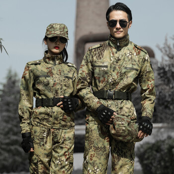 迷彩服男套裝作訓服女夏季學生軍訓服戶外特戰服軍迷服飾上衣加下褲