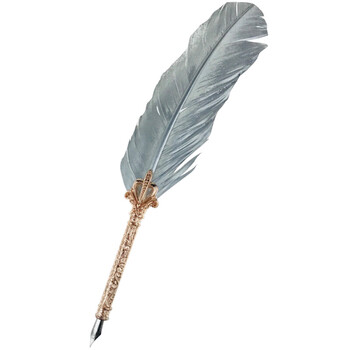 羽毛笔 欧式复古婚礼签字笔羽毛笔签到笔蘸水笔钢笔练字学生用沾水笔