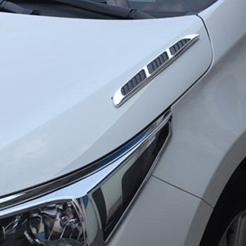 云歌新款新款适用于奥美斯 汽车仿真机盖假出风口装饰贴 车身侧面假风