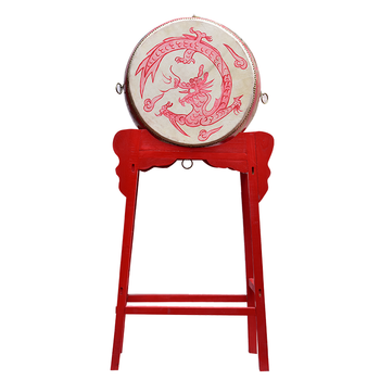 5米1.8米大鼓成人儿童立鼓牛皮鼓中国鼓 1.5米龙鼓 立式架子 鼓棒