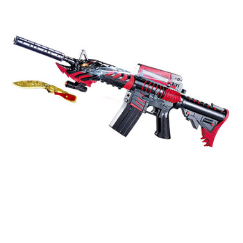 11秒杀价】儿童玩具枪电动连发水蛋枪m4a1雷神手动男孩水蛋枪 电动