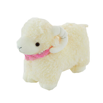 小羊毛绒玩具 可爱羊羊毛绒玩具小绵羊公仔女生大号玩偶山羊布娃娃