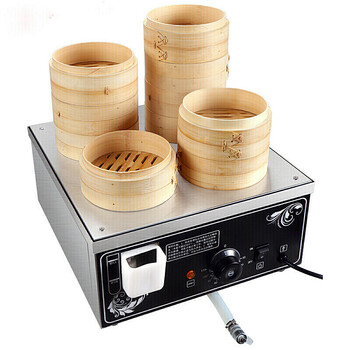 蒸包子机商用便利店电热保温小笼包蒸炉小型台式蒸饺子机器 蒸饺机