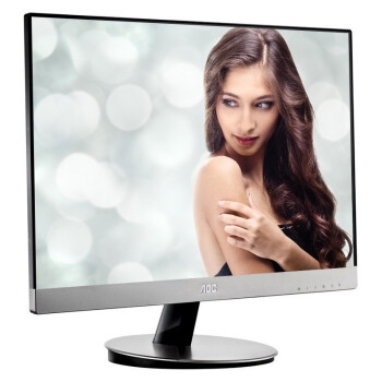 
                                        AOC I2769V 27英寸LED背光窄边框IPS广视角液晶显示器（银黑色）                
