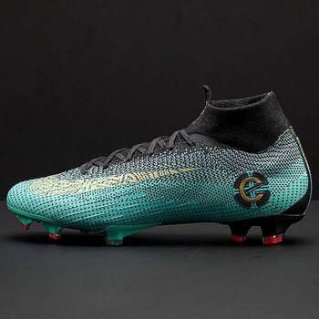 耐克男鞋 2018秋季新刺客superfly 6 elite cr7 fg训练比赛足球鞋aj35