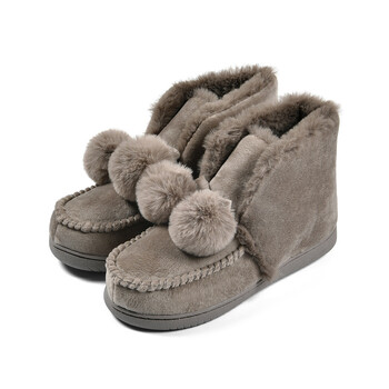 筒月子棉鞋 卡其 35-36(建议35-36脚穿)【图片 价格 品牌 报价】-京东