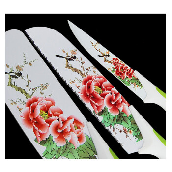 菜刀套装 刀具铁5件套组合水果切片刀家用菜刀