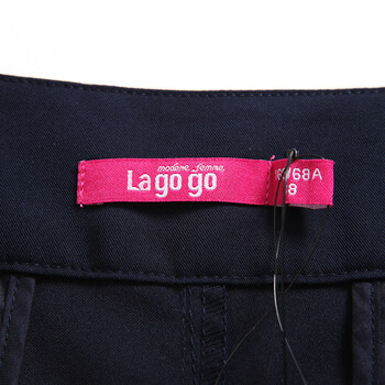 lagogo 拉谷谷 春装新款时尚撞色个性百搭短裤 4AU666B928 其他 S155/6436