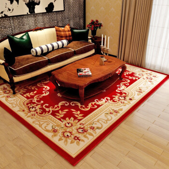 品牌家纺 欧式地毯客厅简约新古典宫廷风格茶几毯美式卧室餐厅沙发