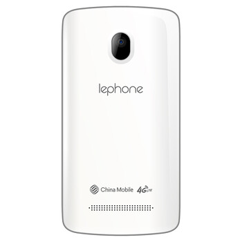 乐丰(lephone)T1智能手机 移动4G版 四核 4.0英寸 双卡双待 智能手机 象牙白