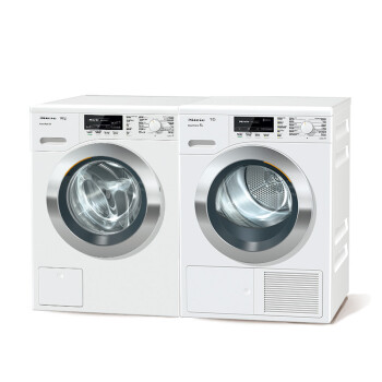 Miele 美诺  WKF121C +TKG440WPC 洗衣机干衣机套装 8公斤洗涤+8公斤烘干