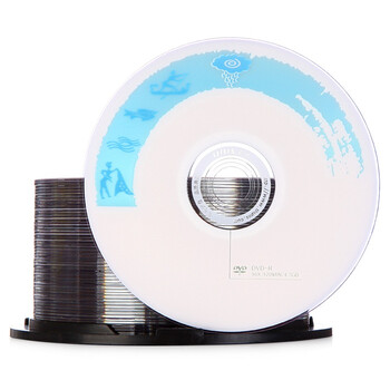 紫光DVD-R光盘/刻录盘 天语系列空白光盘刻录光盘光碟16速4.7G 桶装50片