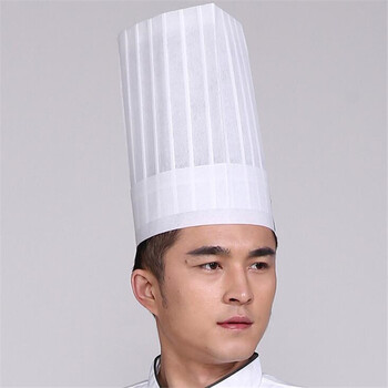 厨师帽无纺布