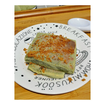 宁波特产美食 手工艾草麻糬青团青块松花青麻糍糯米糍粑 传统糕点