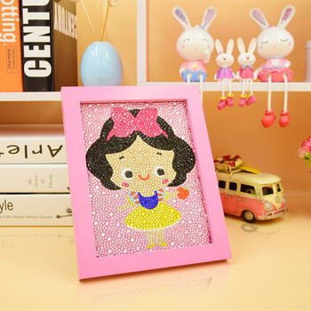 女孩粘贴画 白雪公主(送框)