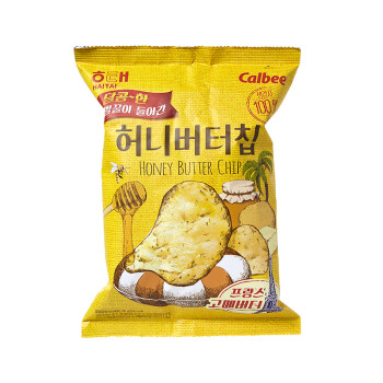 韩国直邮 海太（HAITAI） 蜂蜜黄油薯片 休闲零食 60g/袋