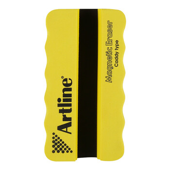 旗牌(Shachihata)Artline 办公文具会议 凹槽磁性可吸附白板擦 易刷白板刷 5.8*10.8cm 黄色 ERT-MMC 旗牌(Shachihata)Artline 办公文具会议 凹槽磁性可吸附白板擦 易刷白板刷 5.8*10.8cm 黄色 ERT-MMC