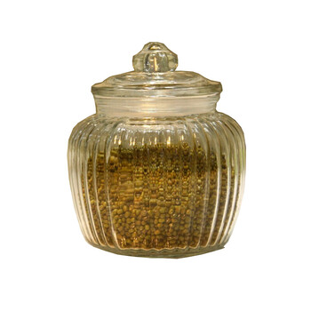 白糖罐玻璃 玻璃罐储物罐猪油罐 白糖罐辣椒罐盐罐子装油罐带盖大号