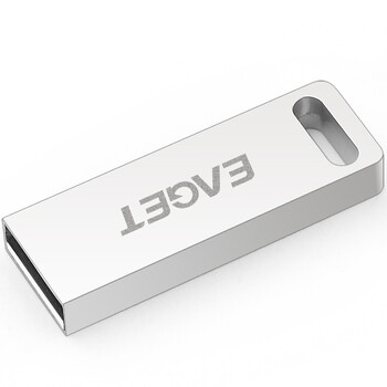 忆捷（EAGET） U60-32G USB3.0高速 全金属高端防水防尘防静电U盘银色