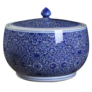 青花聚宝盆20斤【图片 价格 品牌 报价】-京东