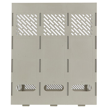 齐心(COMIX) B2173 三格 灰色 超省钱资料架 (计价单位：个) 灰色