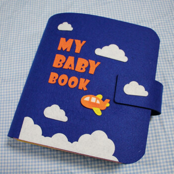 不织布早教布书diy 蒙特梭利my first 材料包抖音