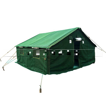 制式棉帐篷98-10型帆布帐篷98型班用办公住宿帐篷