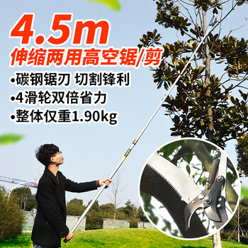 托马斯园艺修枝剪高枝剪可伸缩园林工具修剪树枝剪刀锯子高空剪子sn