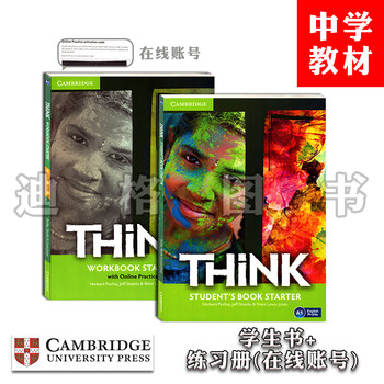 限时赠英文杂志 英版剑桥英语中学教材think Starter 1234原版进口教材starter 摘要书评试读 京东图书
