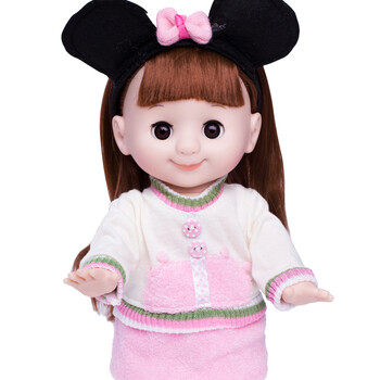 智能娃娃 会说话的洋娃娃可坐可站双语教育娃娃套装礼盒儿童玩具 超能