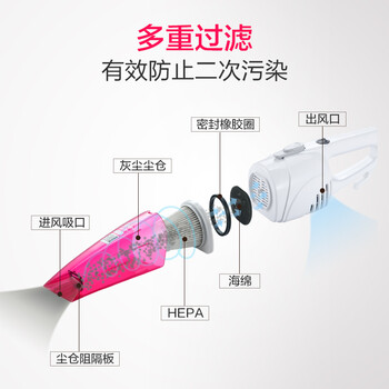 美的（Midea）吸尘器SC861A家用手持立式吸尘器二合一强劲吸力【金榜TOP1】