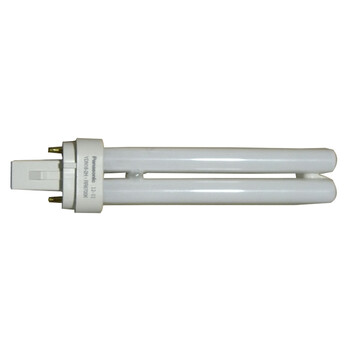 松下（Panasonic）插拔式节能灯18W 针插式荧光灯管 三基色 4支装 三基色