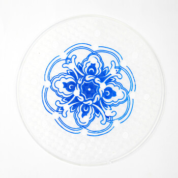 奥博隆太极柔力球拍面 柔力球拍面 青花瓷蓝