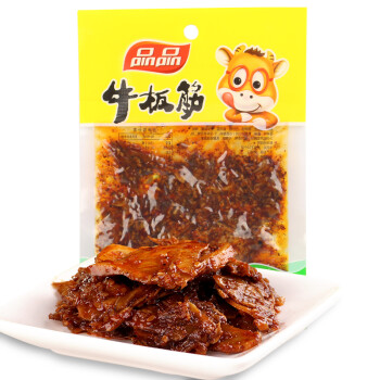 品品人生 四川特产 80后零食品 品品人生牛板筋40g