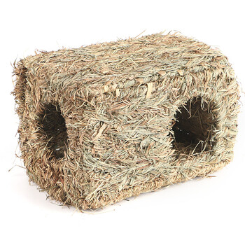 折叠草窝 兔子龙猫豚鼠荷兰猪 草窝棉窝 折叠草窝