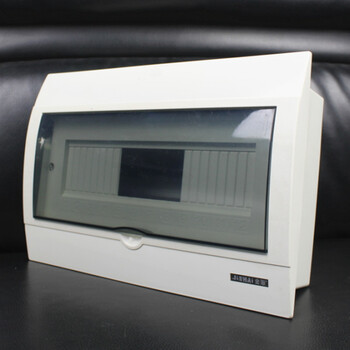 家用配电箱 12位空开强电布线箱 暗装电流断路器空气开关盒008 铁底ld