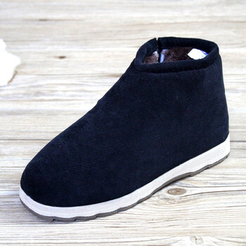 适足力拼购㊣ 手工棉鞋冬季中老年人保暖鞋男女棉拖鞋加绒加厚居家棉