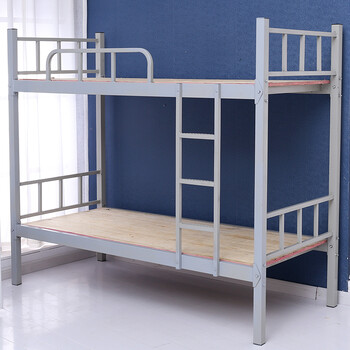 l&s 成人上下铺铁床工地双层学生高低床上下床宿舍高低铺高架床员工床